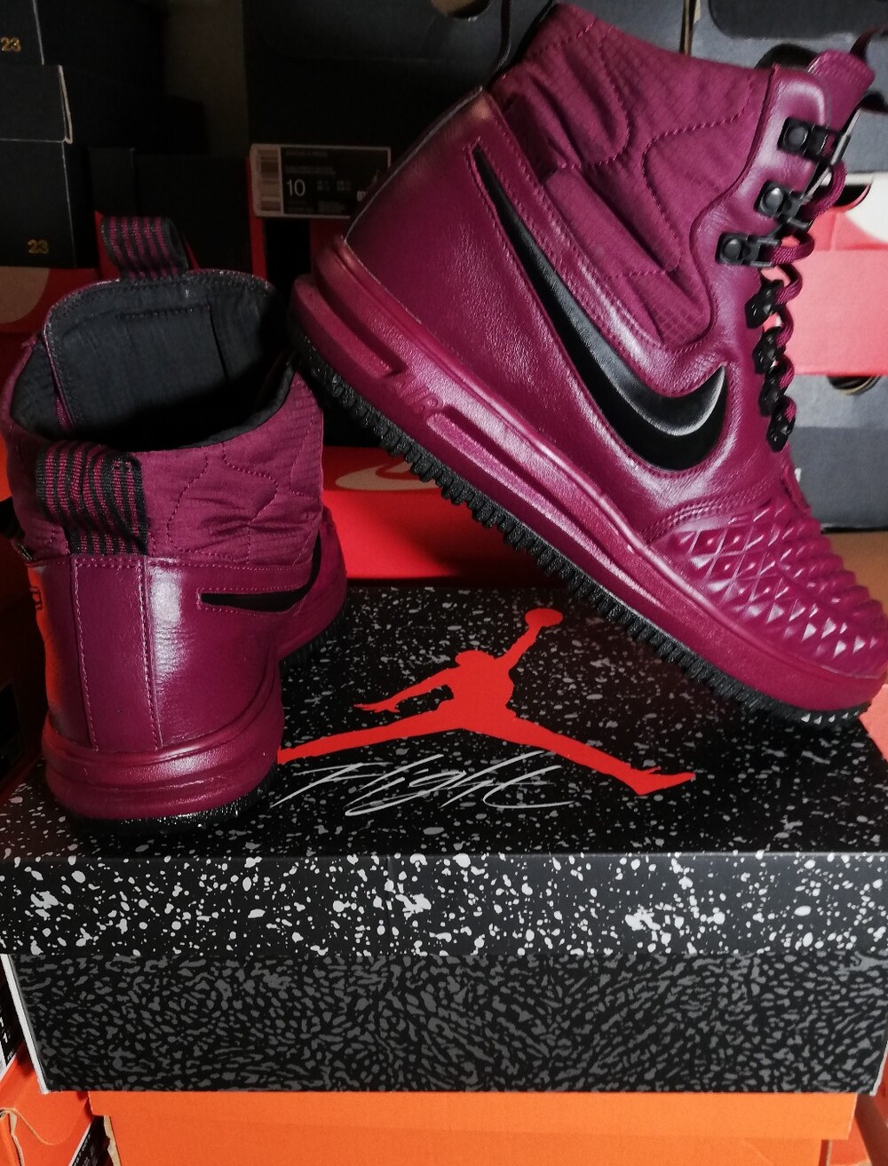 NIKE AIR FORCE 1 LUNAR HIGH MEN'S US SIZE 9.5 GREAT COND